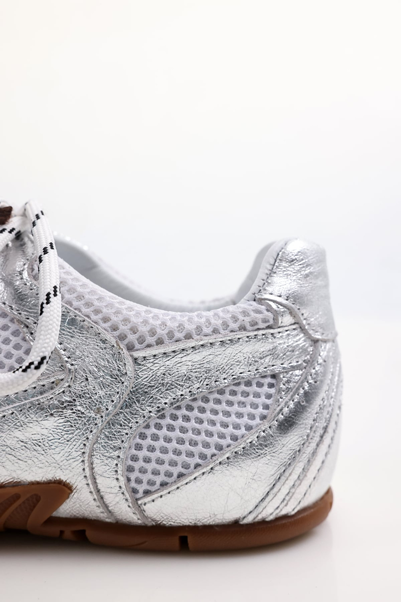 Gümüş Fileli Sneaker 24301