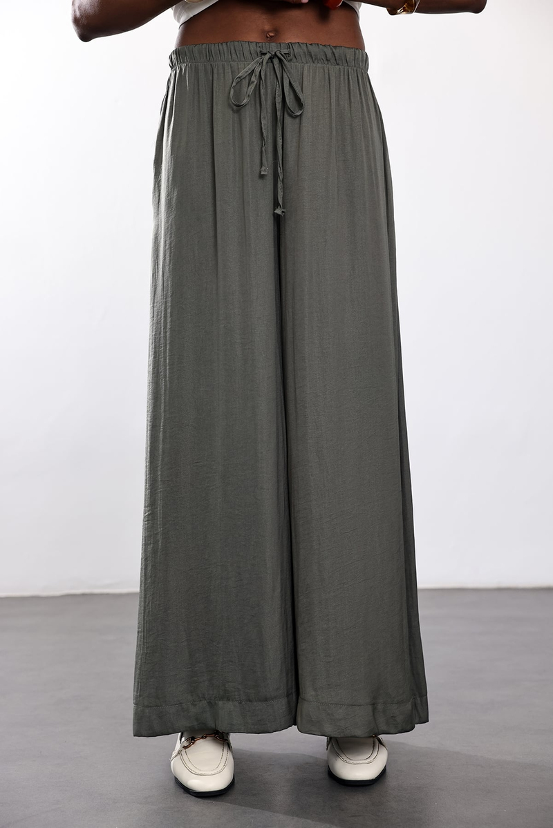 Haki Dökümlü Pantolon 1363
