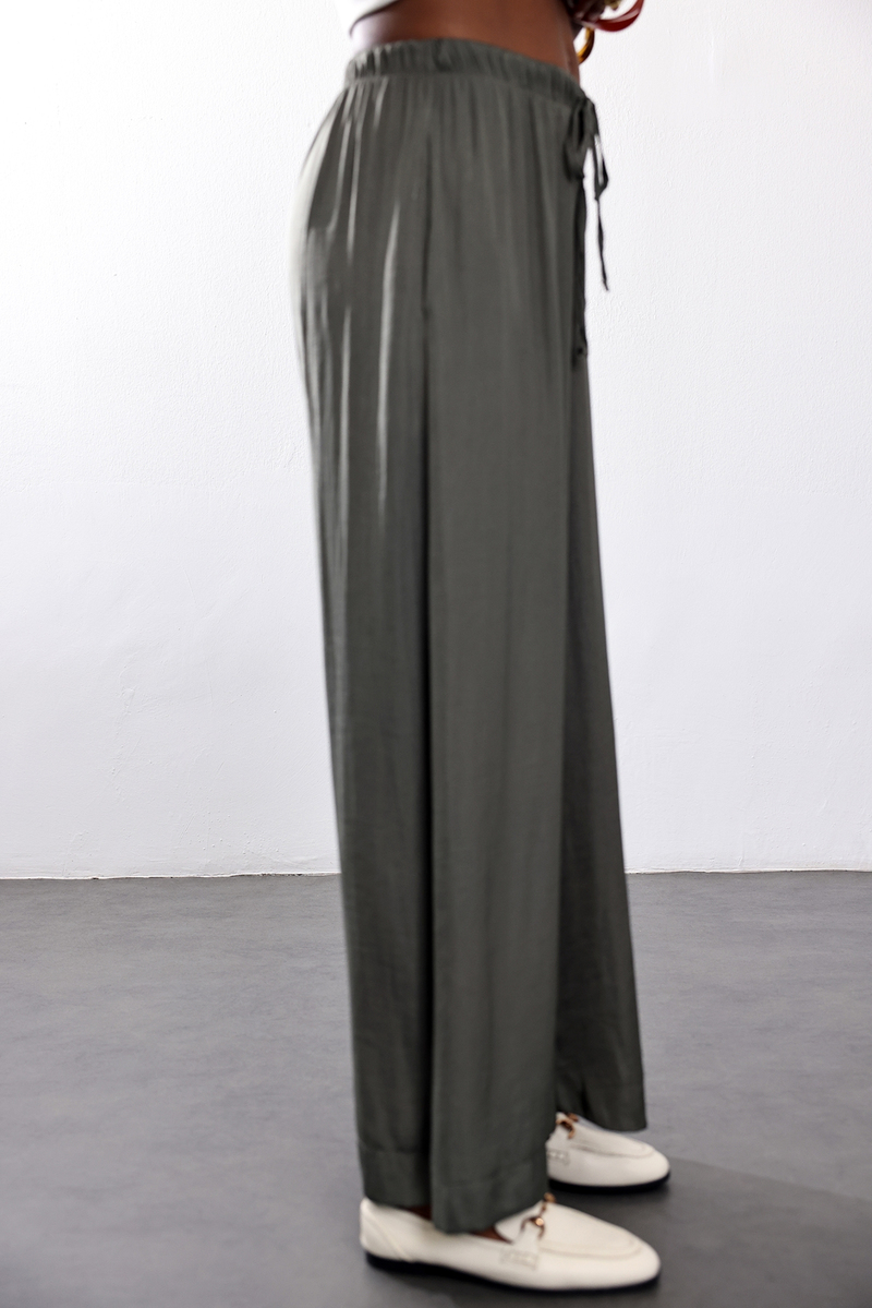 Haki Dökümlü Pantolon 1363