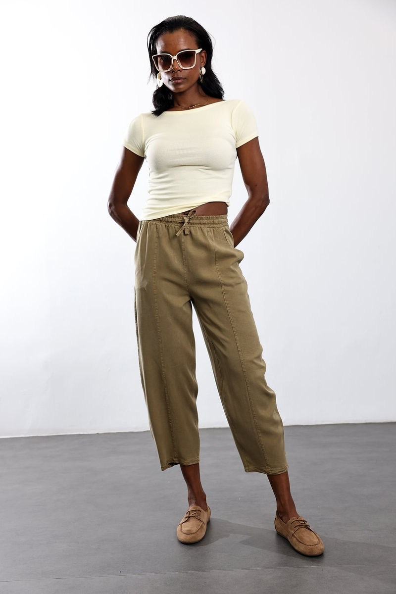 Haki Tensel Pantolon 0863