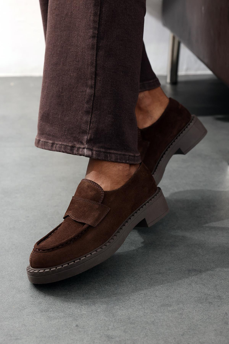 Kahverengi Klasik Loafer 20403