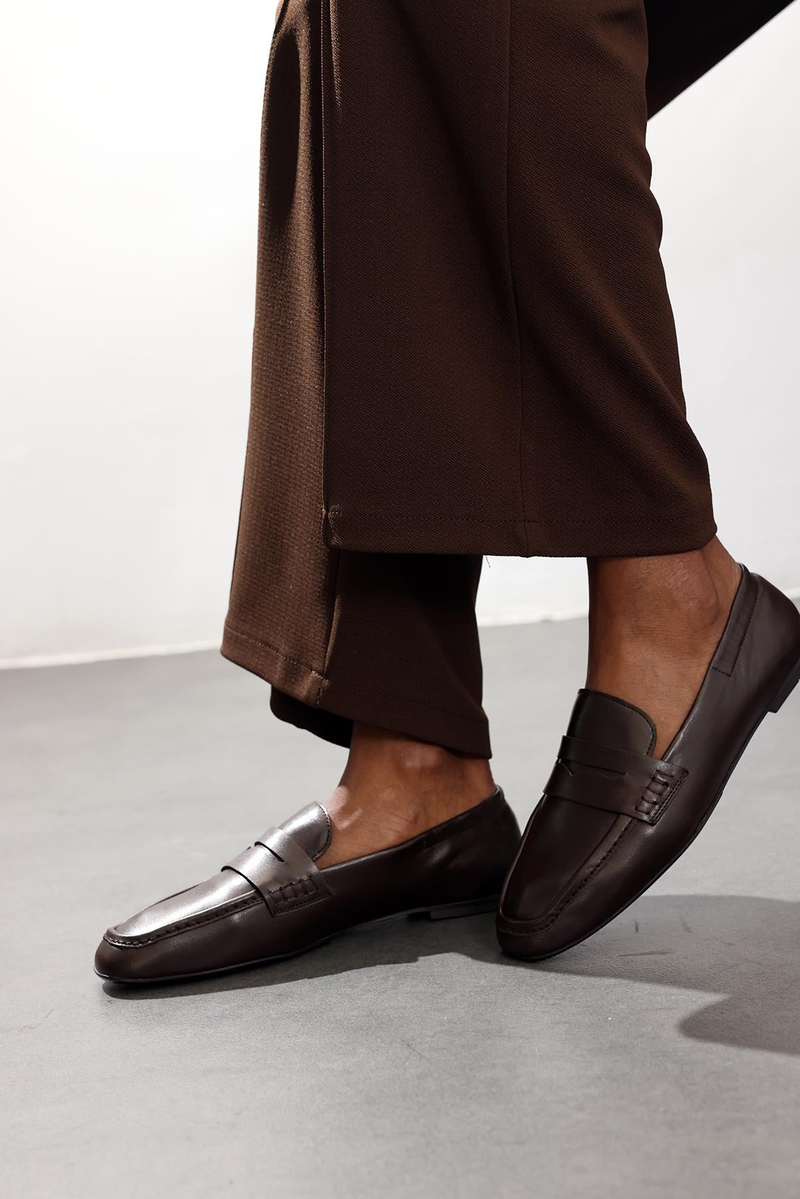 Kahverengi Loafer 39920