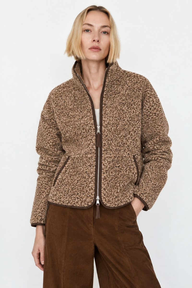Kahverengi Polar Ceket 22874