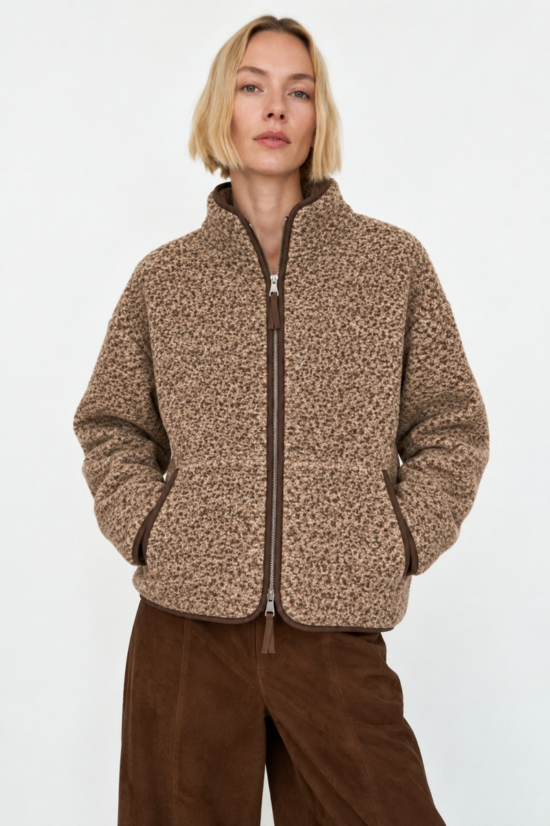 Kahverengi Polar Ceket 22874