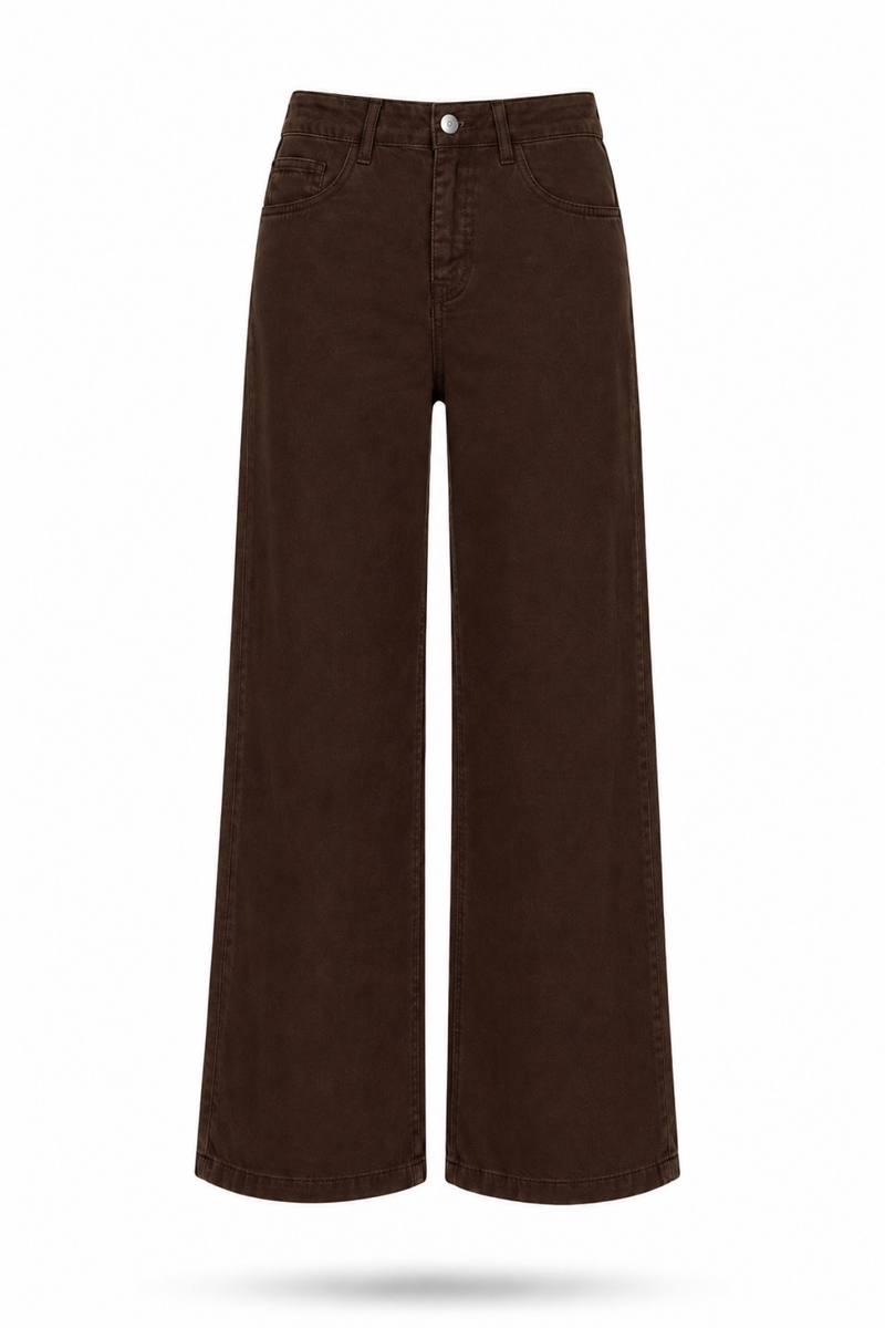 Kahverengi Tensel Jean 01026