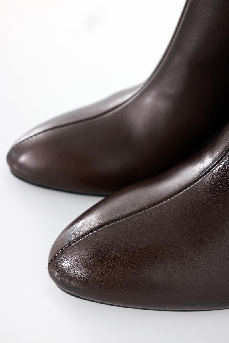 Kahverengi Topuklu Klasik Bot 25163