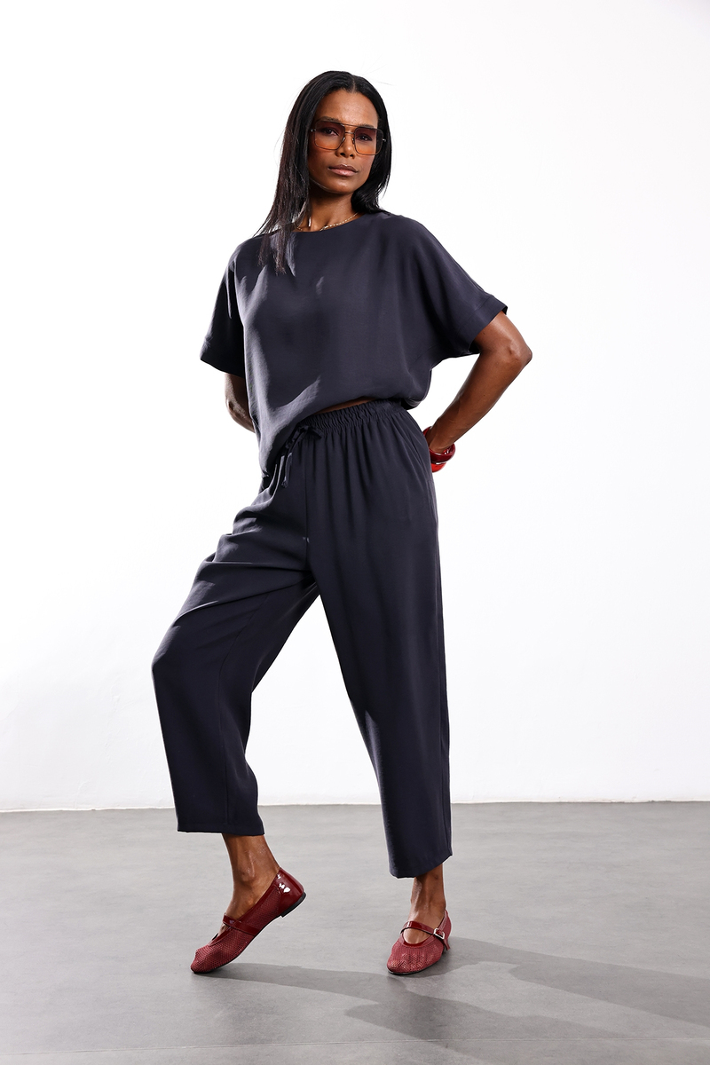 Lacivert Bluz Pantolon Takım 11601