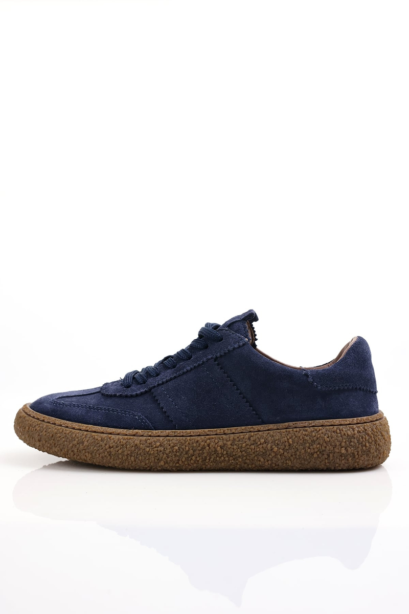 Lacivert Süet Sneaker 25412