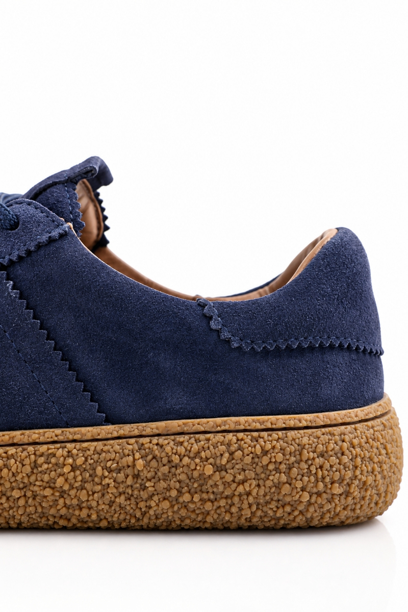 Lacivert Süet Sneaker 25412