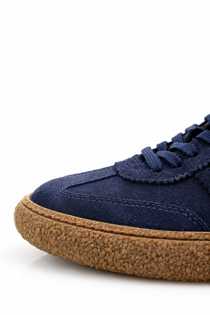 Lacivert Süet Sneaker 25412