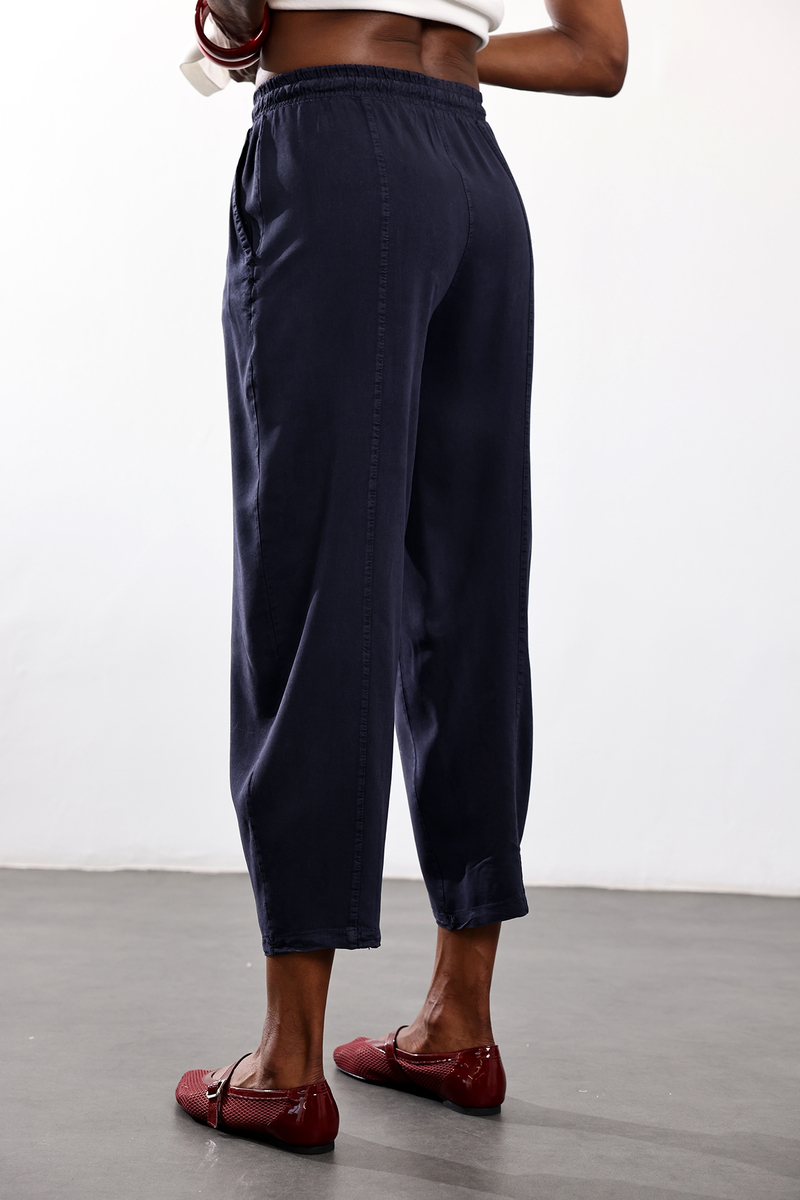 Lacivert Tensel Pantolon 0863
