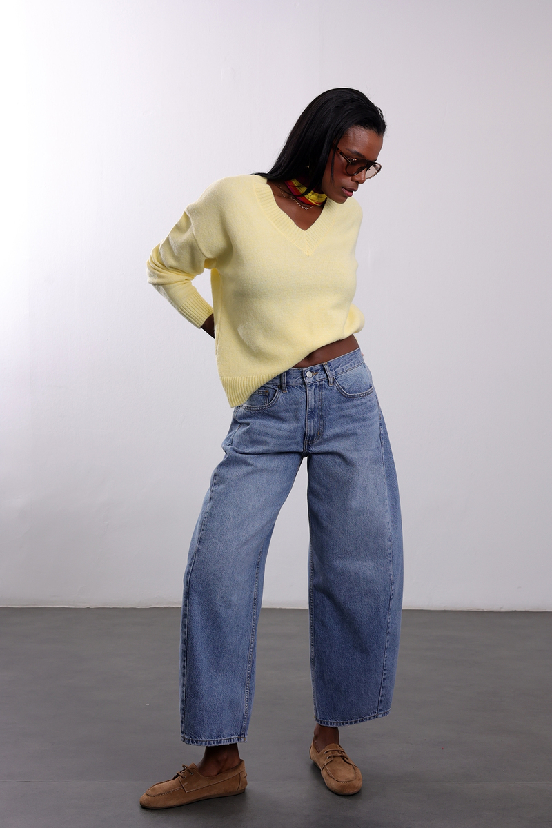 Mavi Barrel Regular Waist Jean 