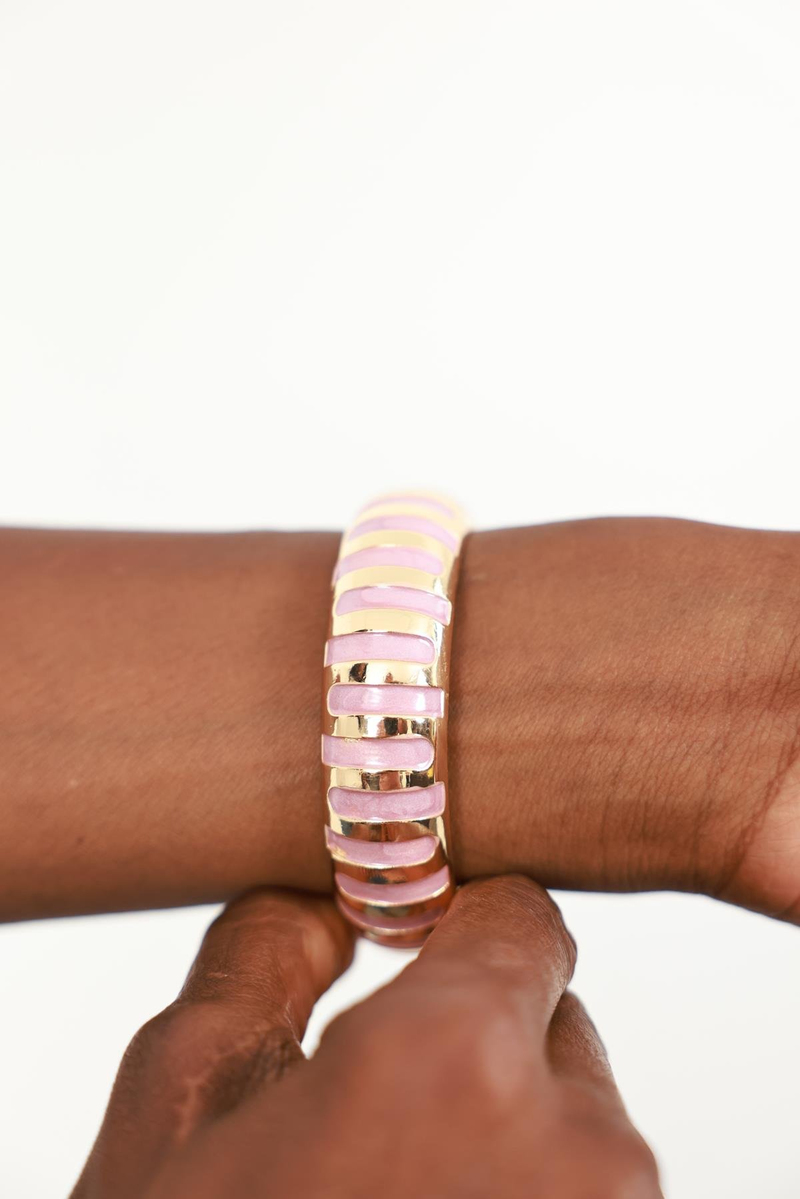 Pembe Bombeli Kelepçe 