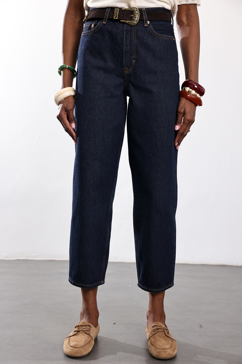 Rins Yıkamalı Tapered Jean 