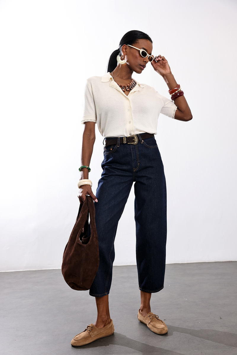 Rins Yıkamalı Tapered Jean 