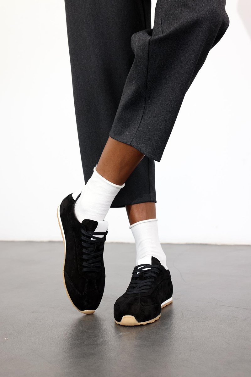 Siyah Basic Sneaker 25323