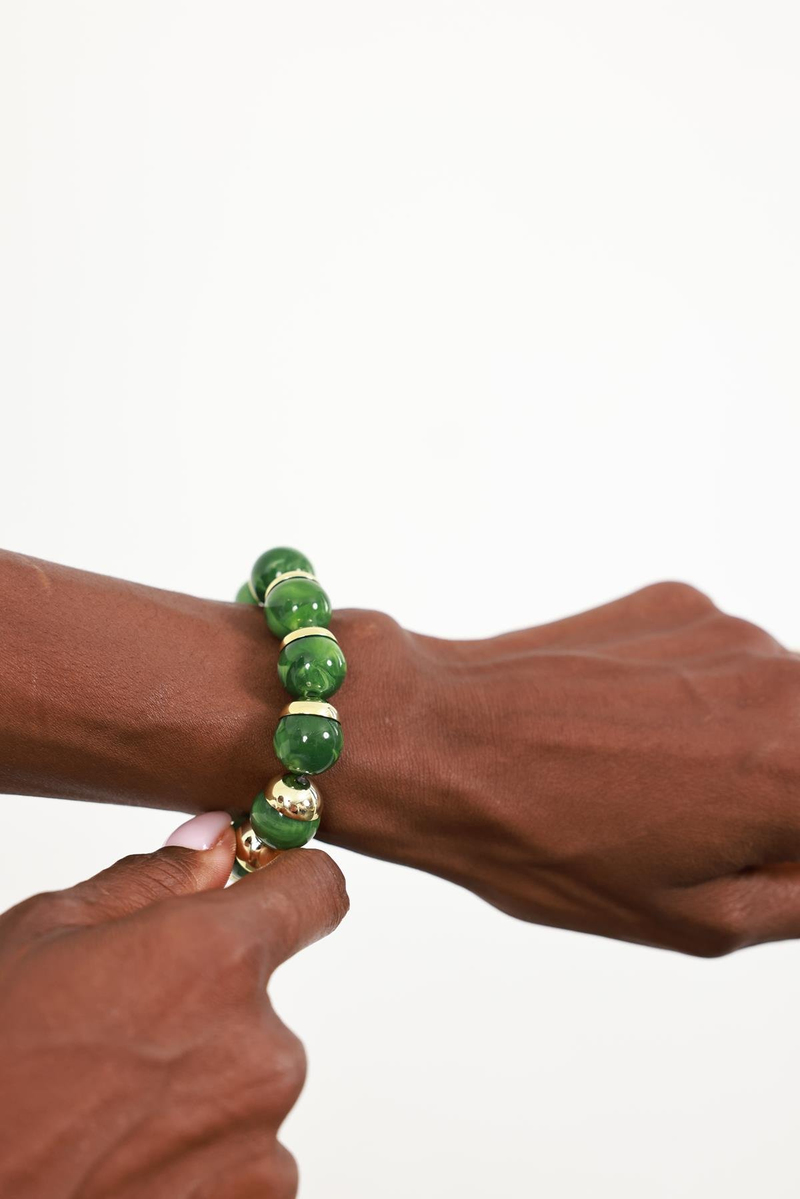 Yeşil Vintage Bileklik 