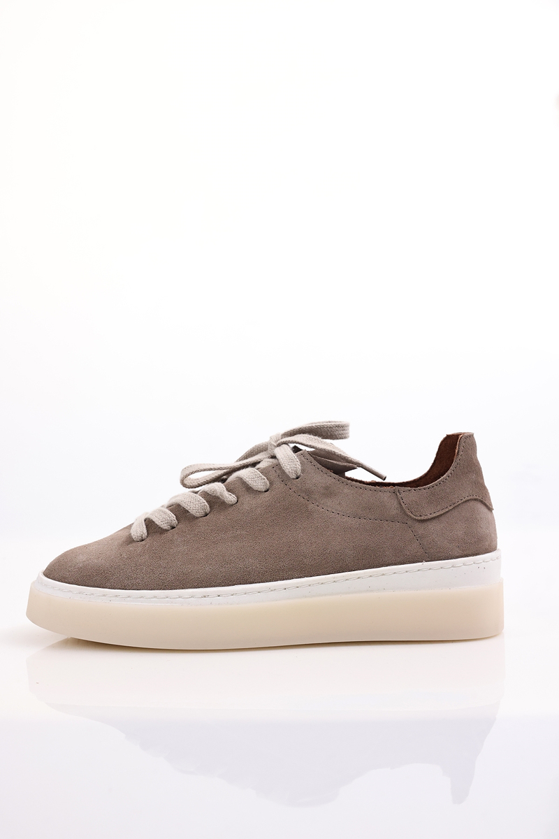 Açık Vizon Deri Sneaker 25210