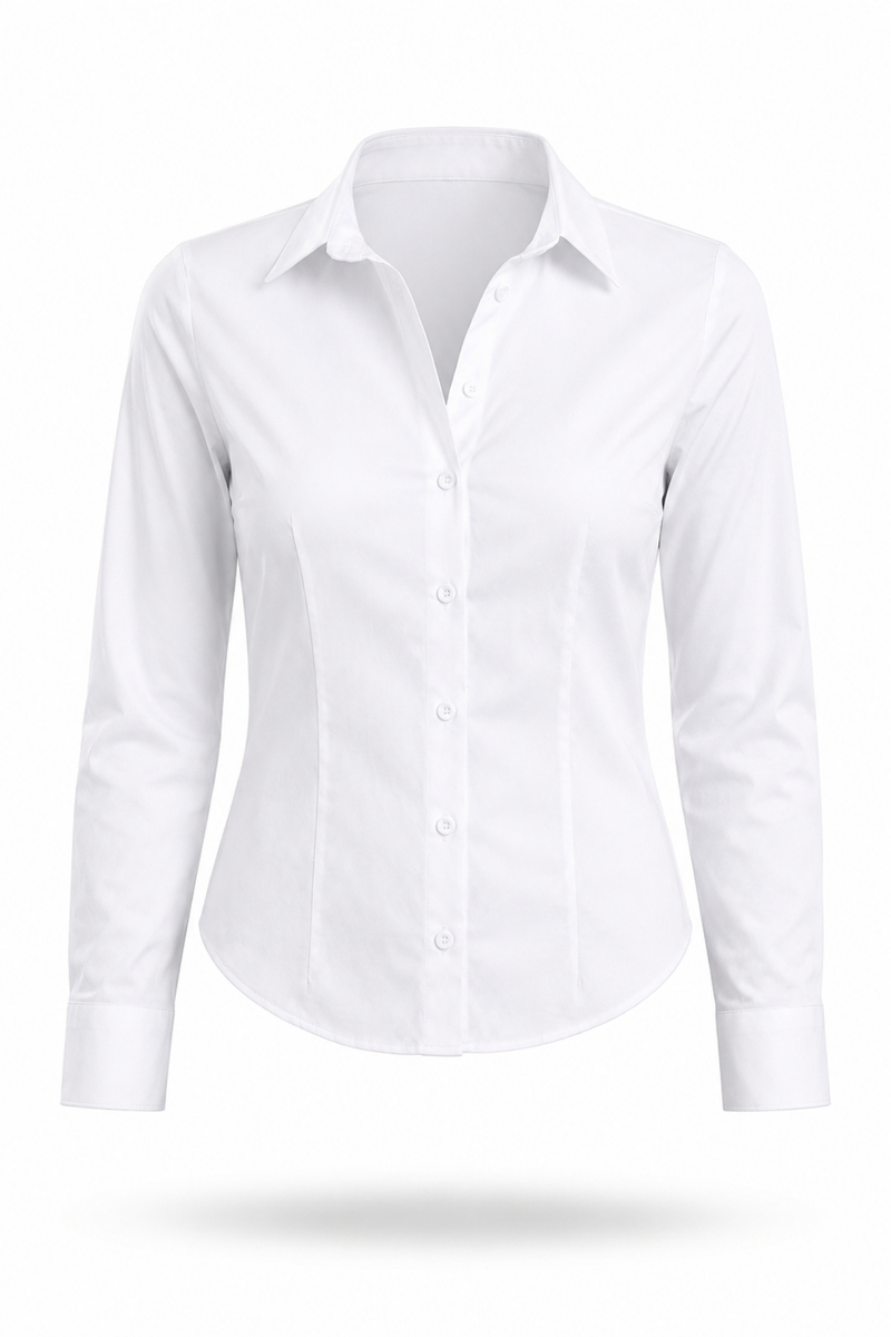 Beyaz Slim Fit Gömlek 4897
