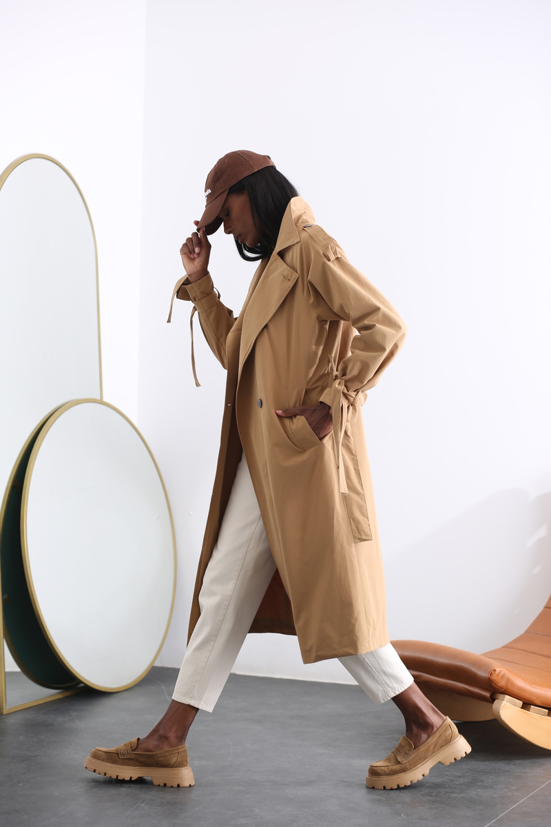 Camel Trenchcoat 