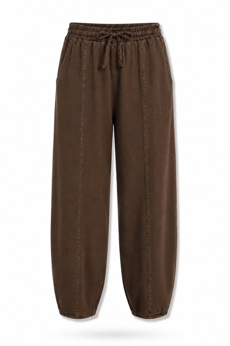 Kahverengi Tensel Pantolon 0863