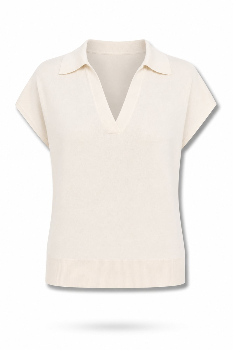 Krem Polo Yaka Merserize Triko 261057