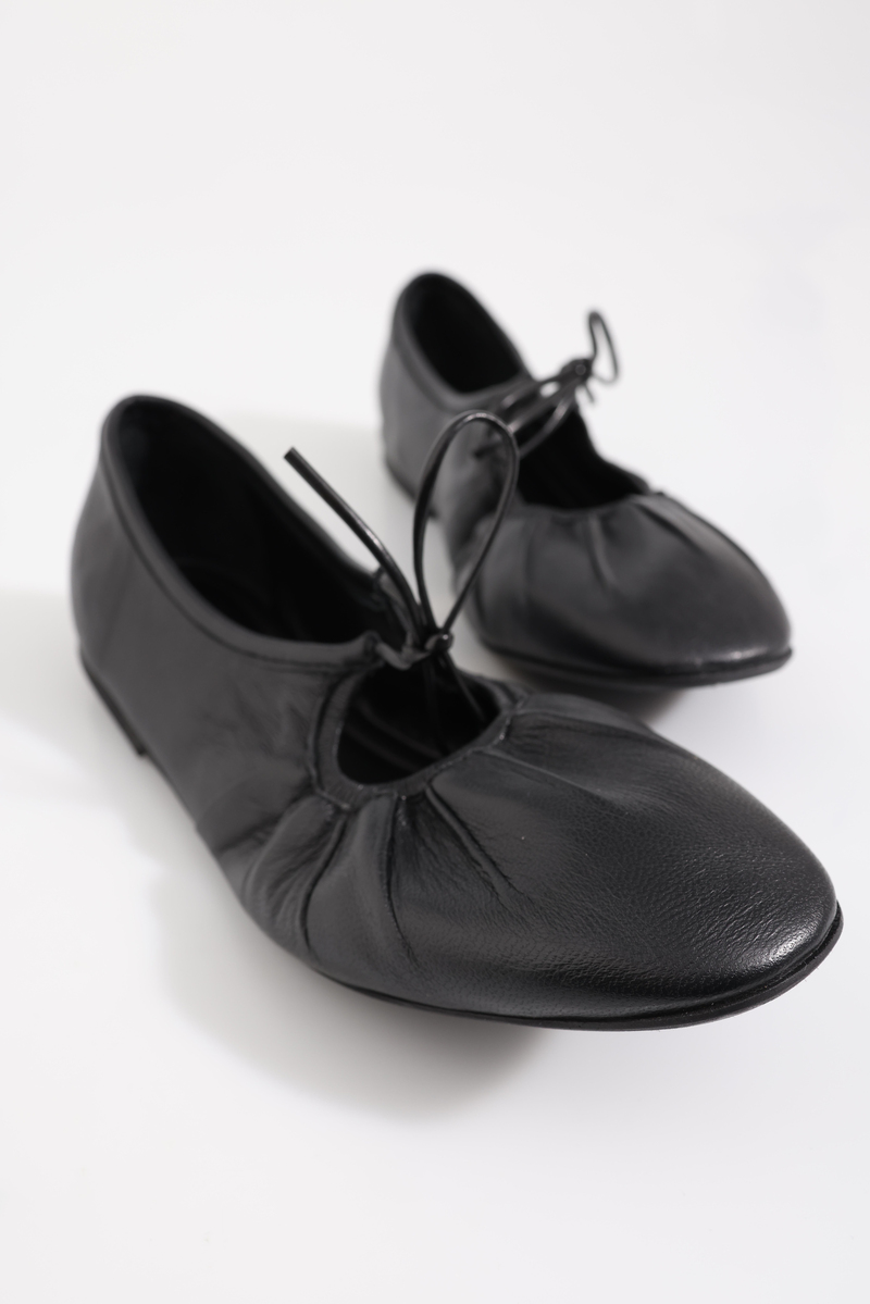 Siyah Balerin Babet 23364