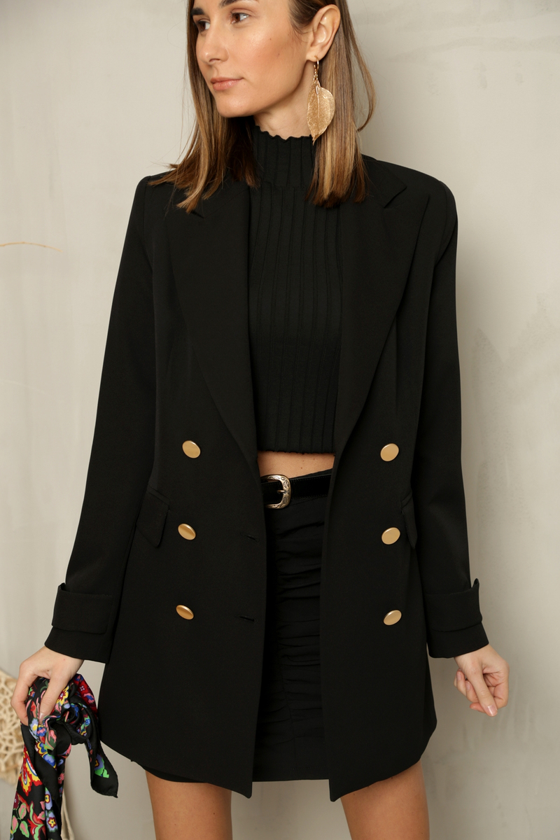 Siyah Blazer Ceket 88168