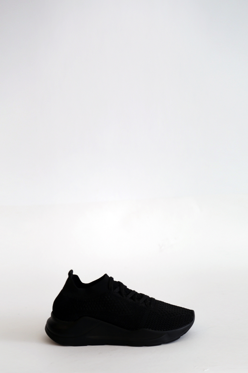 Siyah Çorap Sneaker 