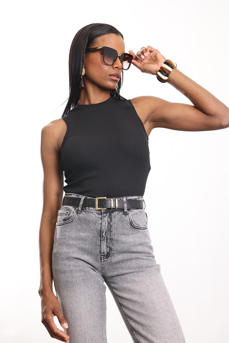 Siyah Fitilli Atlet 1125