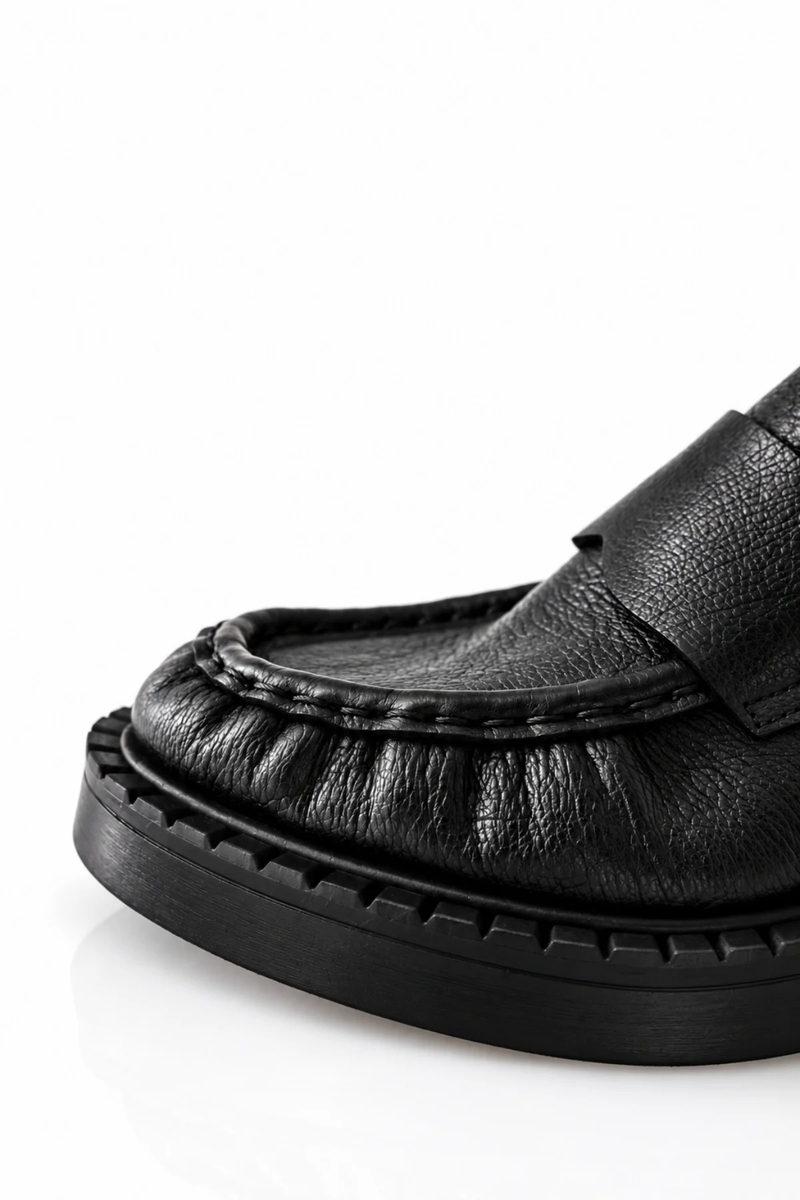 Siyah Klasik Loafer 26230