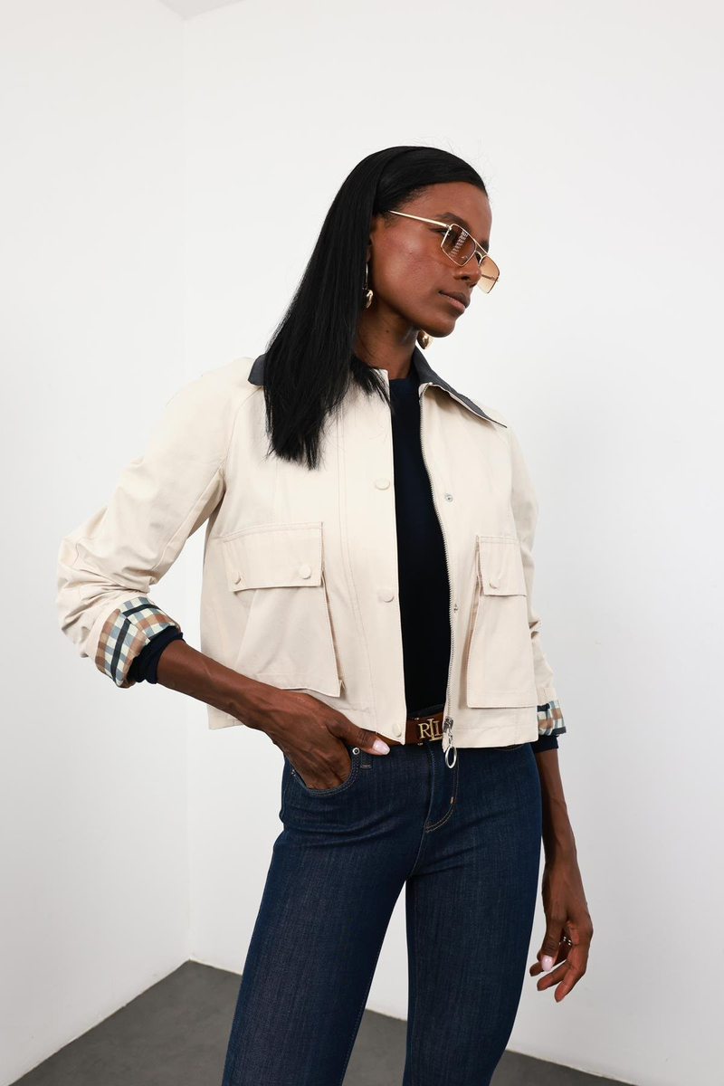 Taş Kapak Cepli Trençkot 87111