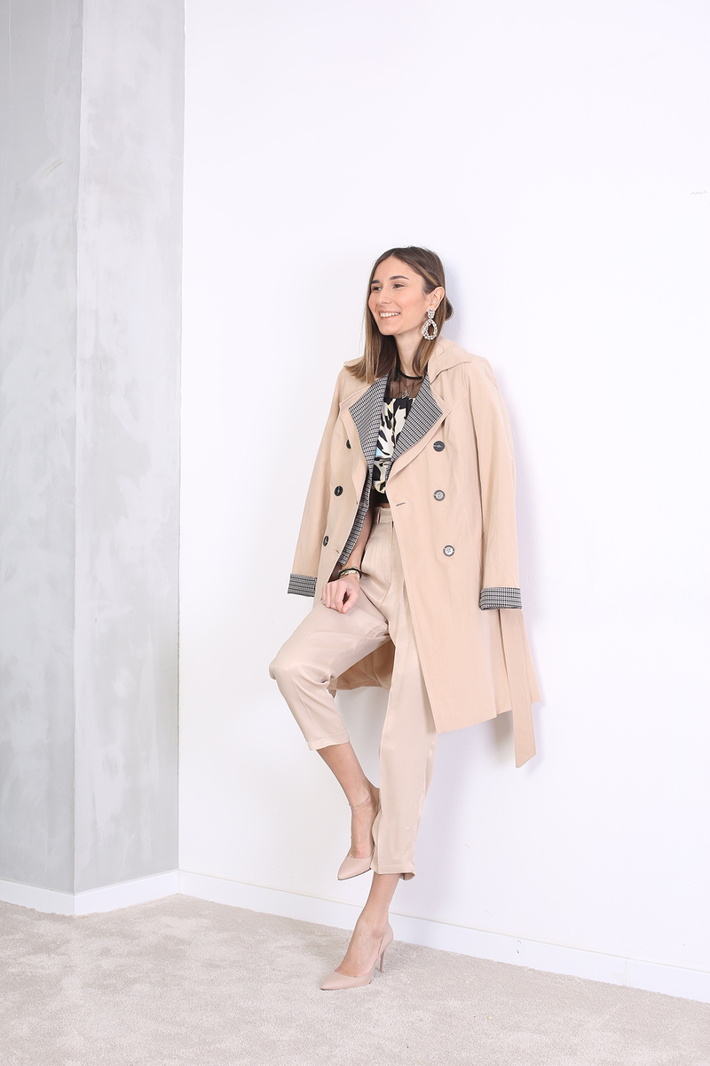 Taş Trenchcoat 87022