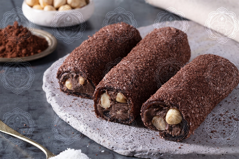 WRAP DELIGHTSBrownie Turkish Delight With Chocolate And Hazelnut