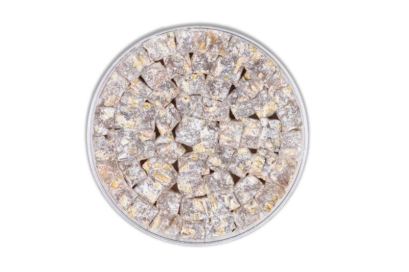 Hediyelik ÜrünlerÇ. Kavrulmuş Fıstıklı Lokum Kristal Kutu 325 gr