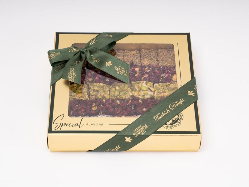 GIFT DELIGHTSpecial Mixed Turkish Delight 900 Gr Acetate Box