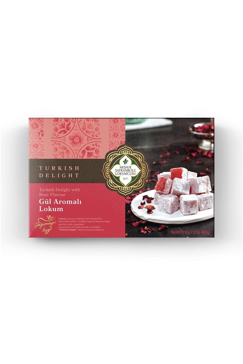GIFT DELIGHTTurkish Delight With Rose Flavour 400 Gr