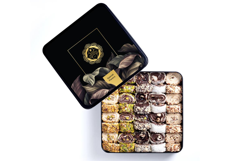 HEDİYELİK ÜRÜNLERHediyelik Metal Kutuda Karışık Lokum 1150 Gr