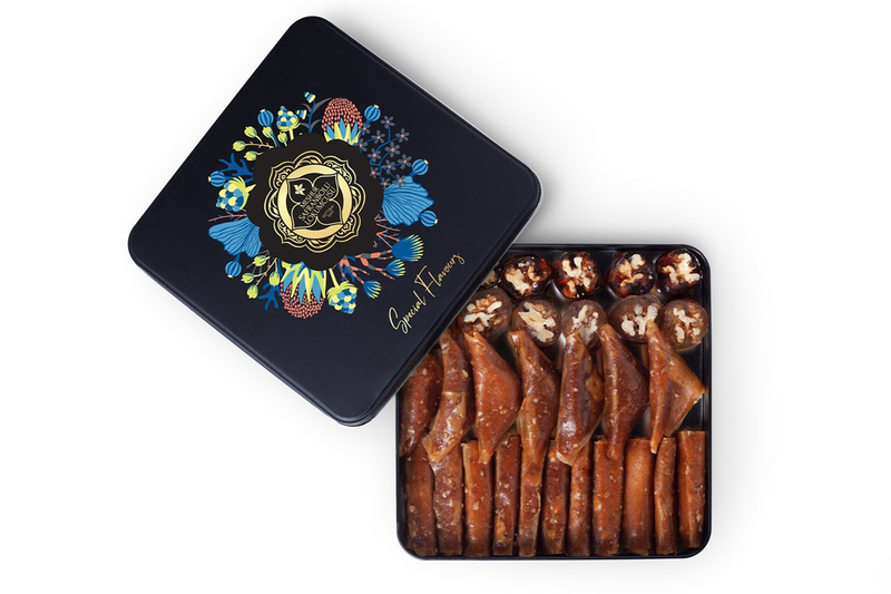 GIFT DELIGHTHEDİYELİK METAL KUTUDA KARIŞIK PESTİL & KÖME 800 GR.