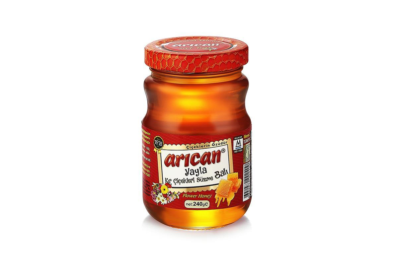 BAL ÇEŞİTLERİYayla Kır Çiçekleri Süzme Bal 240 gr