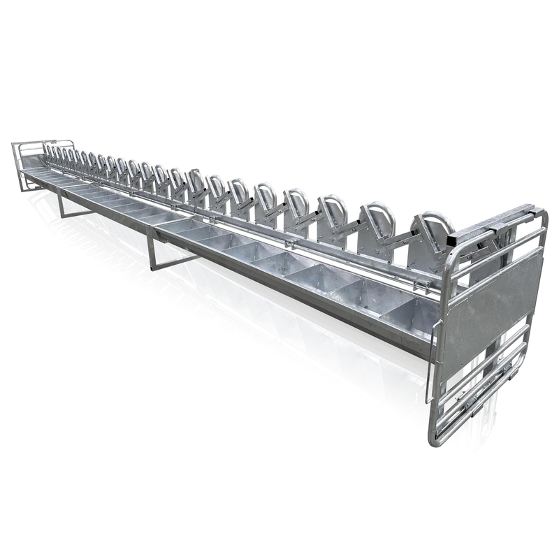 Melasty Boyun Kilitli Sıralı Çıkış Yemlik (Sıcak Galvaniz Gövde) 1 x 24 | Cimritilki.com