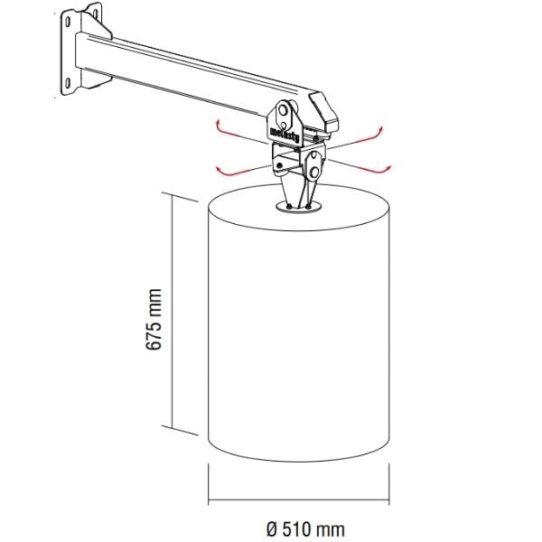 MELASTY 3760-67 Hayvan Kaşıma Fırçası | Cimritilki.com