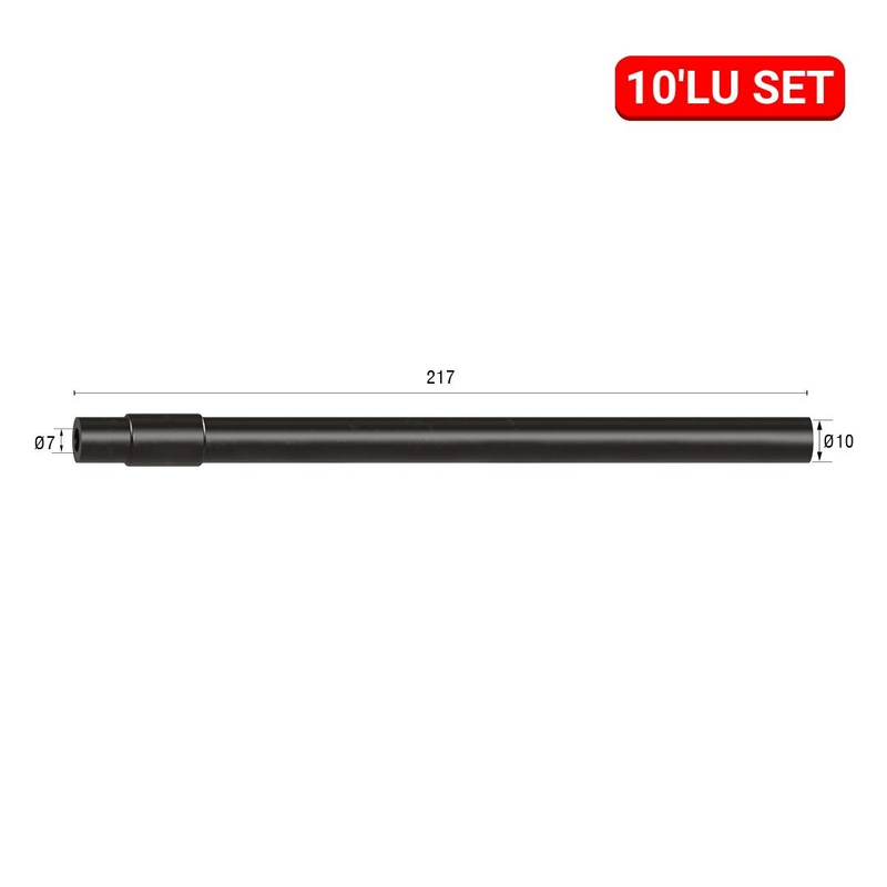 Melasty Kısa Hava Hortumu (Kauçuk - 10 lu Paket) | Cimritilki.com