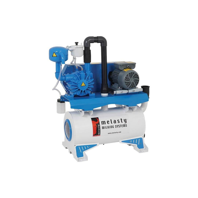 Melasty Süt Sağım Sistemi Vakum Pompa Seti (380V-50Hz-1,5kW) (400 L/dk - Yağlı)