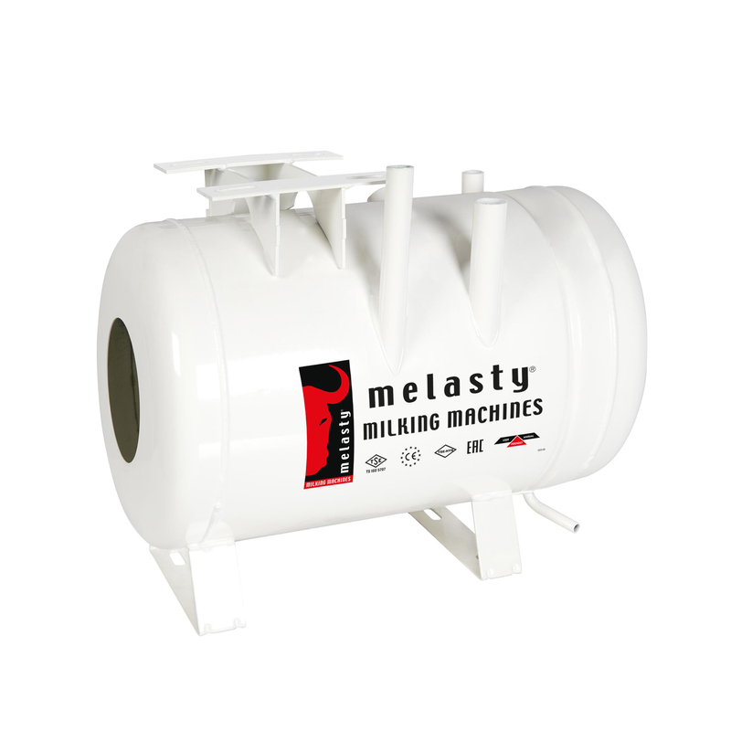 Melasty Süt Sağma Makinesi 18 Litre Yağlı Tip Vakum Tankı (Universal Model) (Beyaz Boyalı) | Cimritilki.com