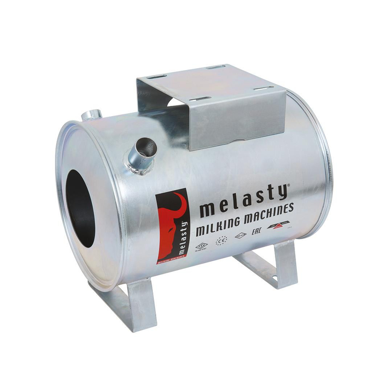Melasty Süt Sağma Makinesi 18 Litre Kuru Tip Vakum Tankı (S Model) (Galvaniz Kaplı) | Cimritilki.com