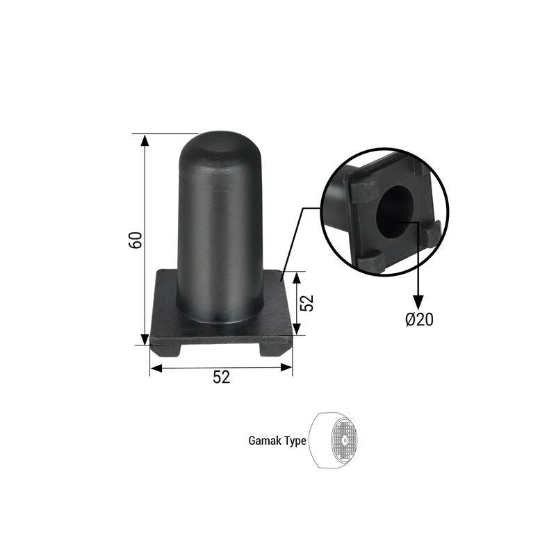 Melasty Süt Sağma Makinesi Kauçuk Motor Mili Koruma (Gamak Motor Tipi) | Cimritilki.com