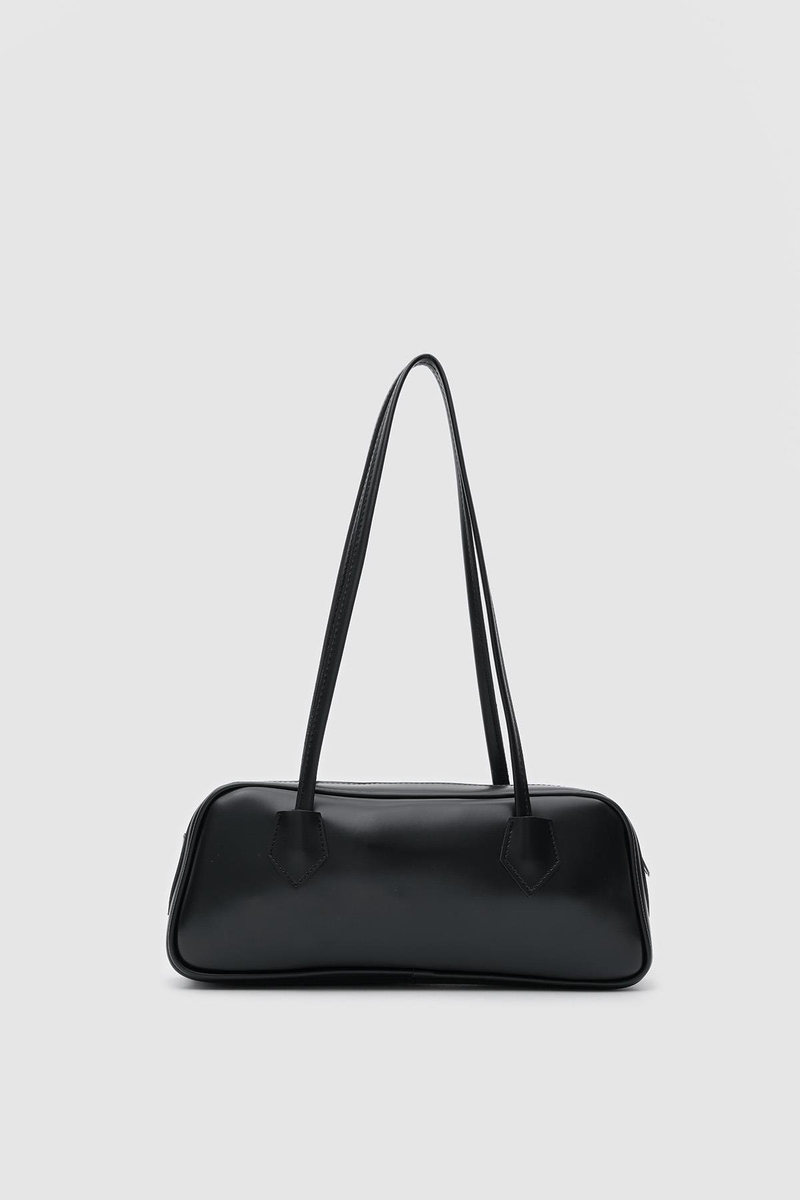 Boheme Siyah Vintage Baget Çanta 
