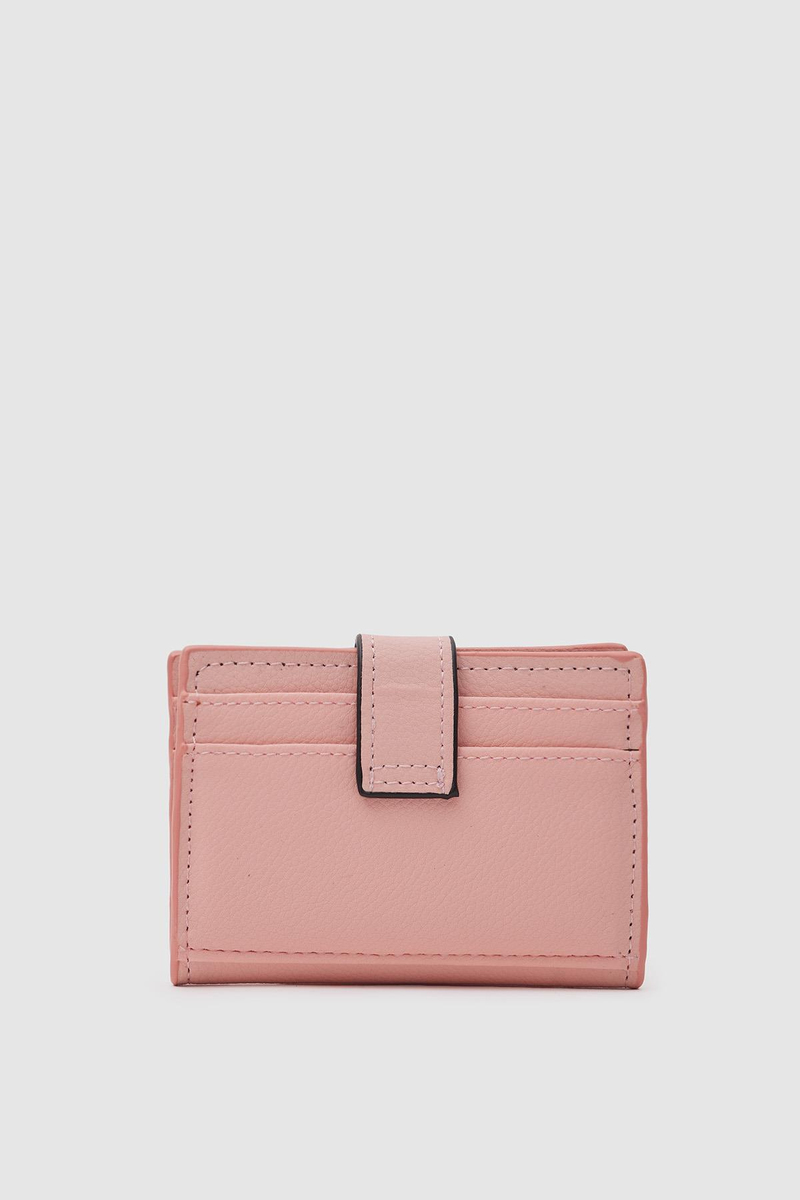 Croco Kartlık Cüzdan Ciri Pudra Pembe