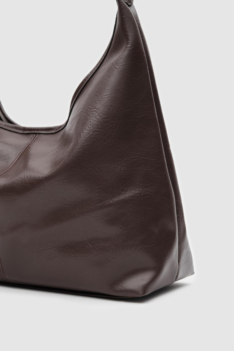 Gina Vintage Omuz Çantası Acı Kahve